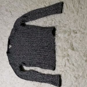L.L. Bean Black Marl Sweater